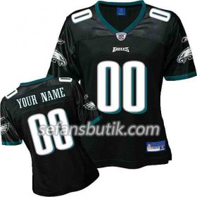 Philadelphia Eagles Tröjor Custom Svart - Dame